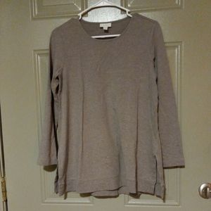 🌻Pure Jill  Tunic Top Womens Size S  Long Sleeve 🌻